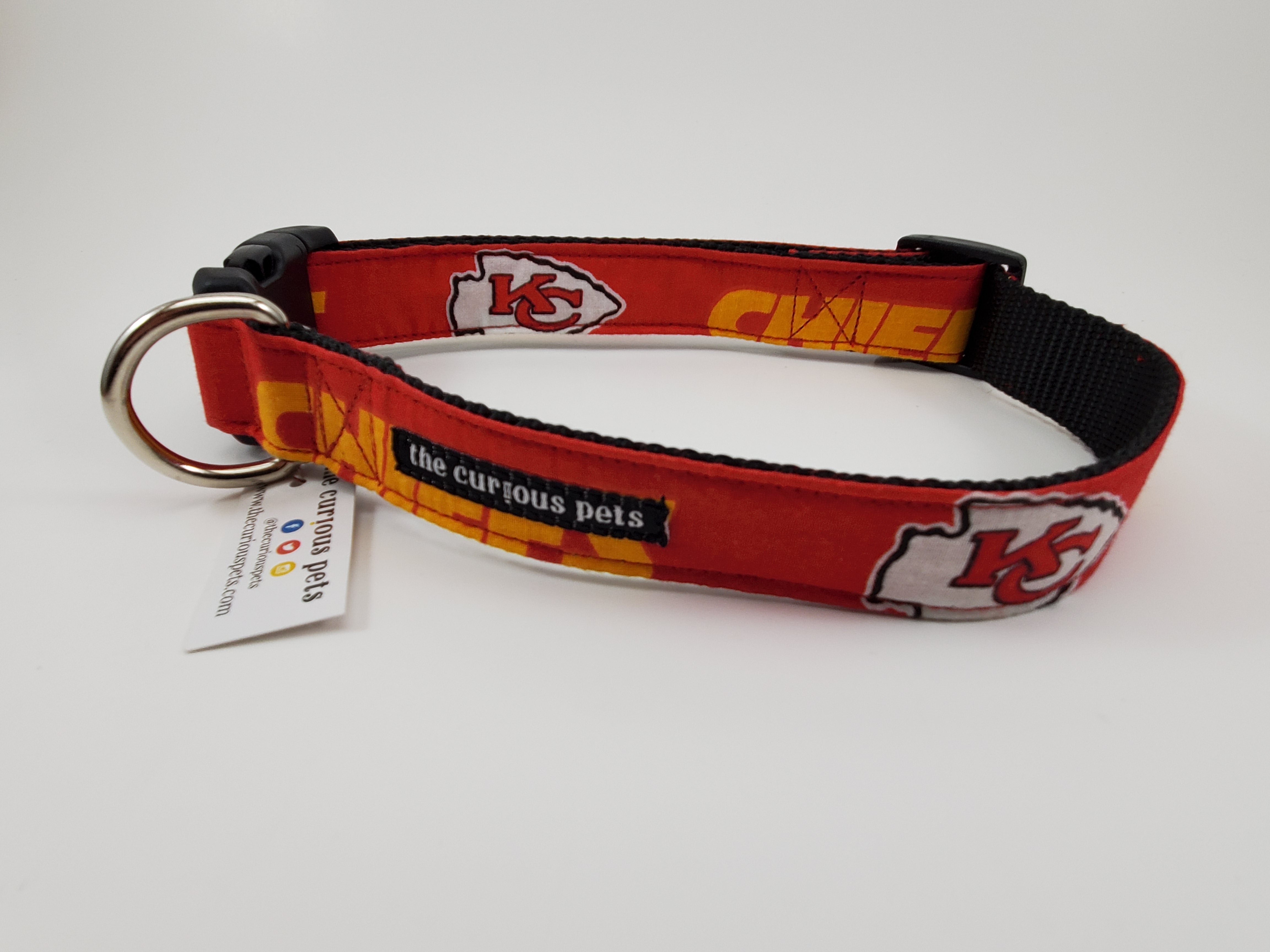 Pets First Kansas City Chiefs Signature Pro Large Dog Collar | Petco