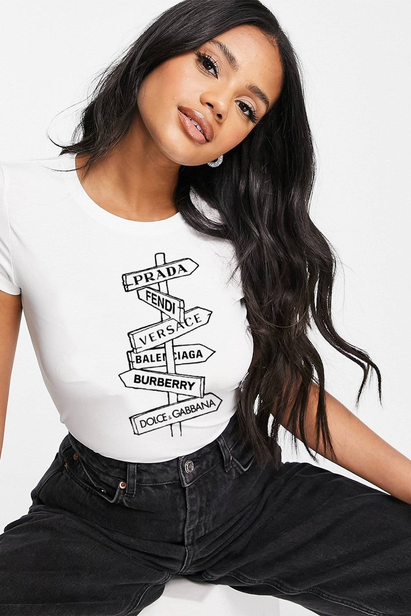 Iscah Looks Material Girl T-Shirt