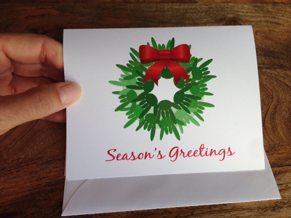 season greeting card inside