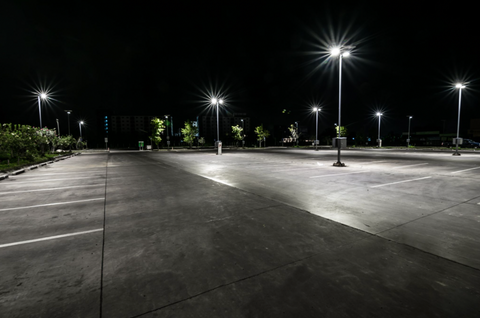 Parking lot lights