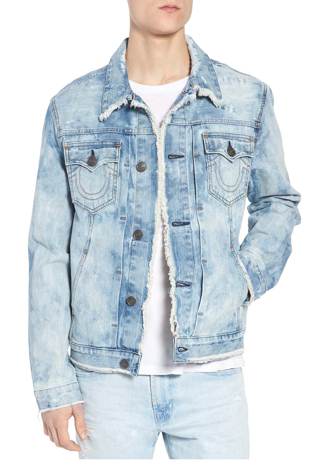 true religion mens trucker jacket