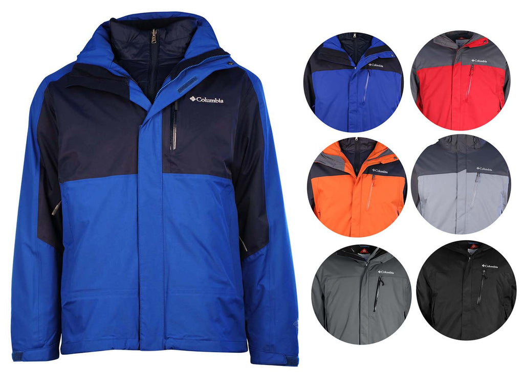 columbia men's rural mountain ii interchange jacket