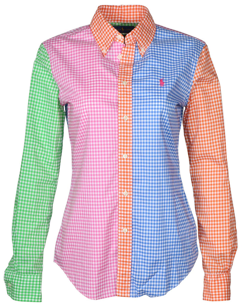 ralph lauren women's button down shirts