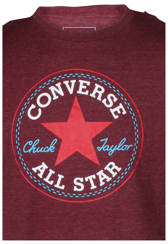 converse maroon t shirt