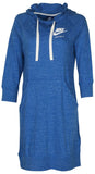 Nike Women's Gym Vintage Sport Casual Dress-Blue Jay