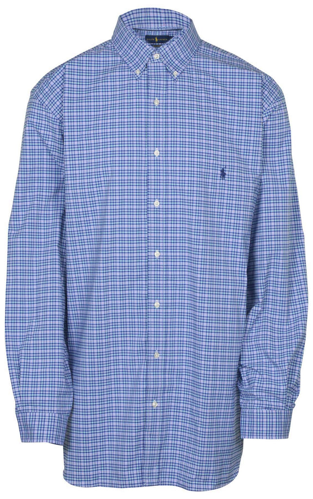 ralph lauren performance button down