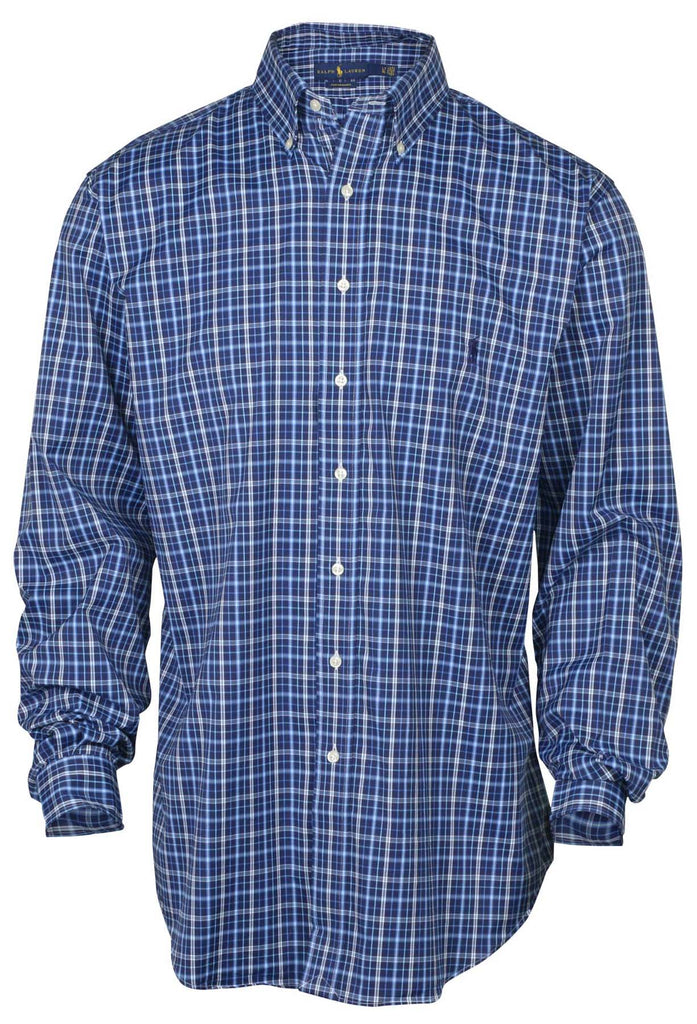 ralph lauren performance button down