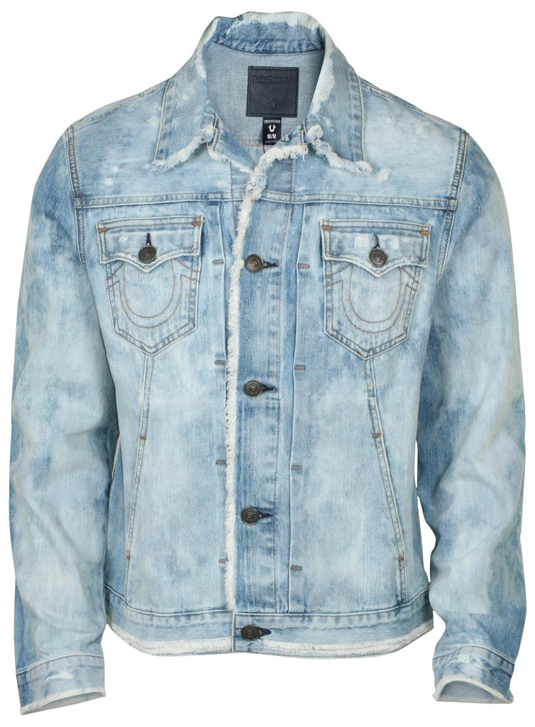 mens true religion jean jacket