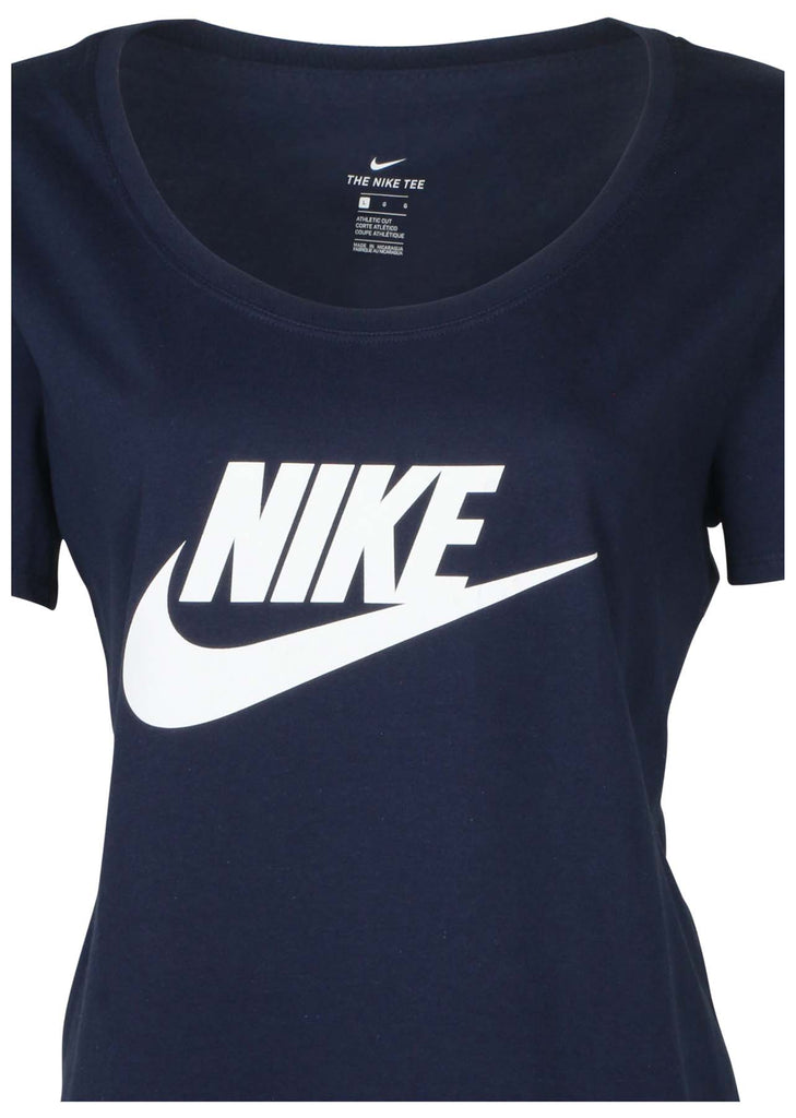 navy blue nike shirt women's