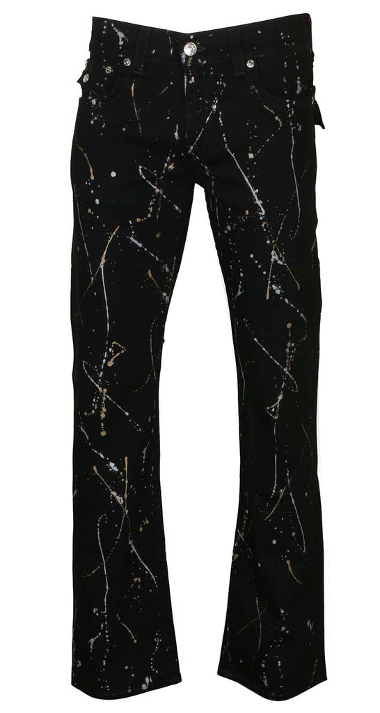 Straight Paint Splatter Jeans – Webzom