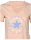 Converse Women's Chuck Taylor Core Patch V-Neck T-Shirt