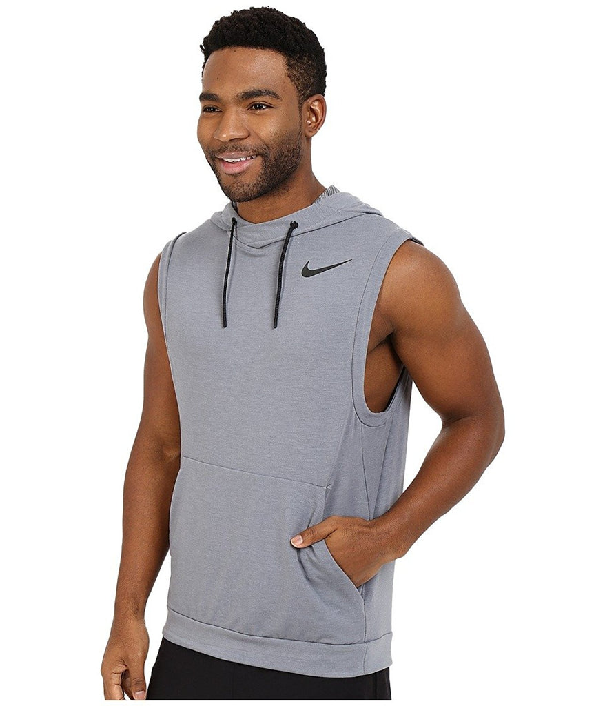 nike cut off hoodie