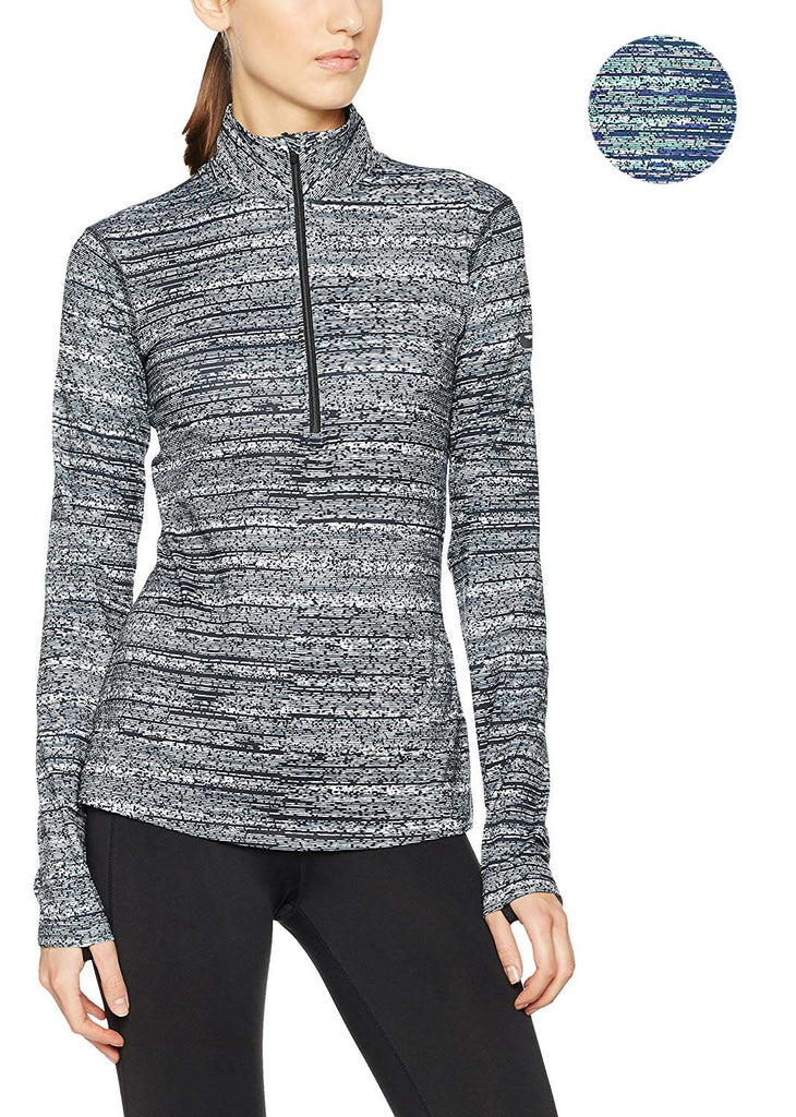 nike pro half zip women's