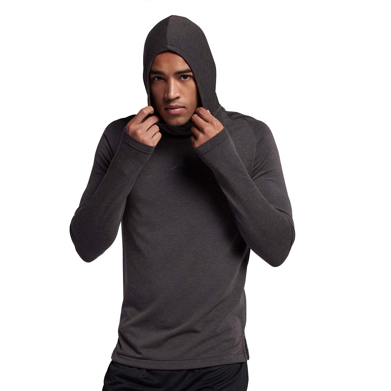 Jordan Men's Nike 23 Tech Sphere Balaclava Basketball Top-Dark Heather ...