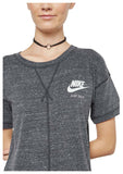 Nike Women's Sport Casual Gym Vintage Dress-Heather Black