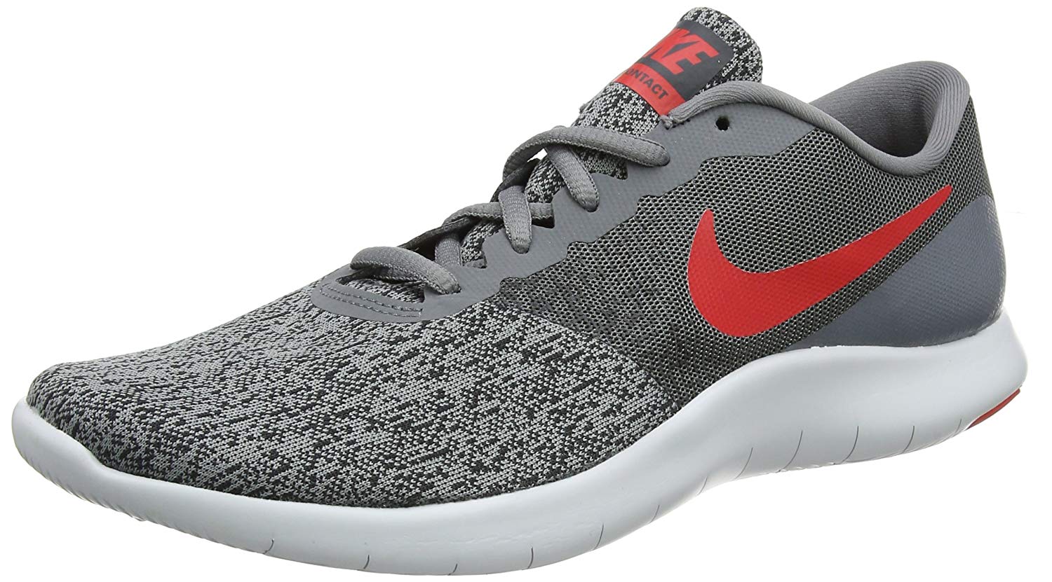 nike red grey shoes