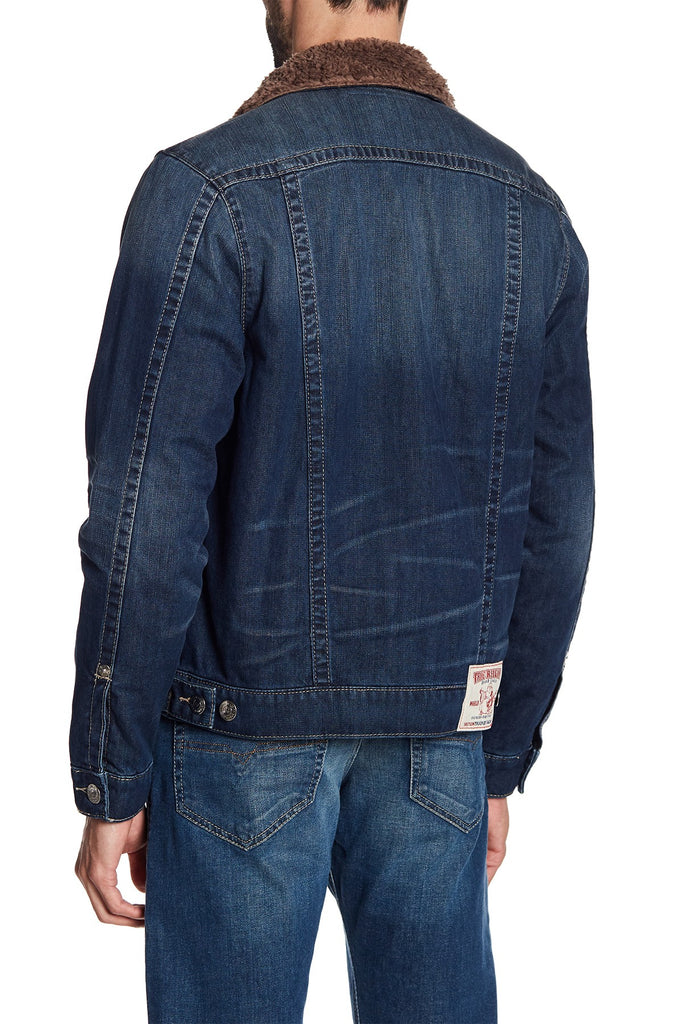 true religion sherpa trucker jacket