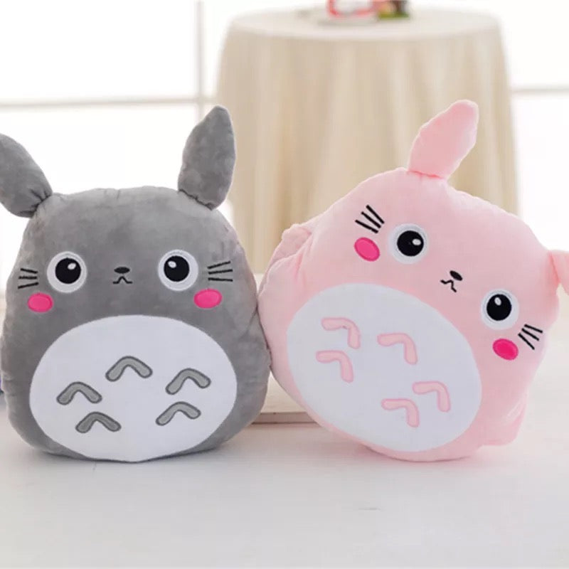 pink totoro plush