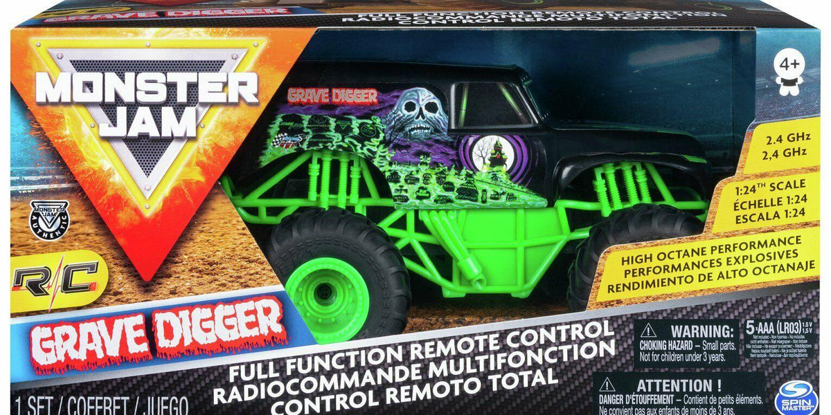 remote control monster truck grave digger