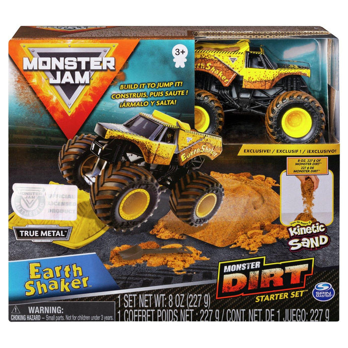 Spin Master Monster Jam Kinetic Dirt Starter Set - The Entertainer Egypt