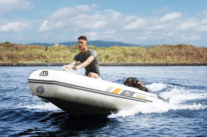 Aqua Marina Classic Advanced Fishing & Sport Boat - Electric Mount