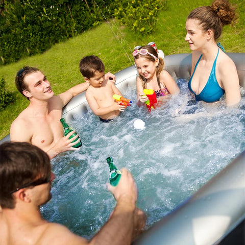 inflatable hot tub