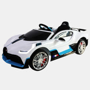 Bugatti Divo 12V Kids Ride sur la voiture avec télécommande blanc