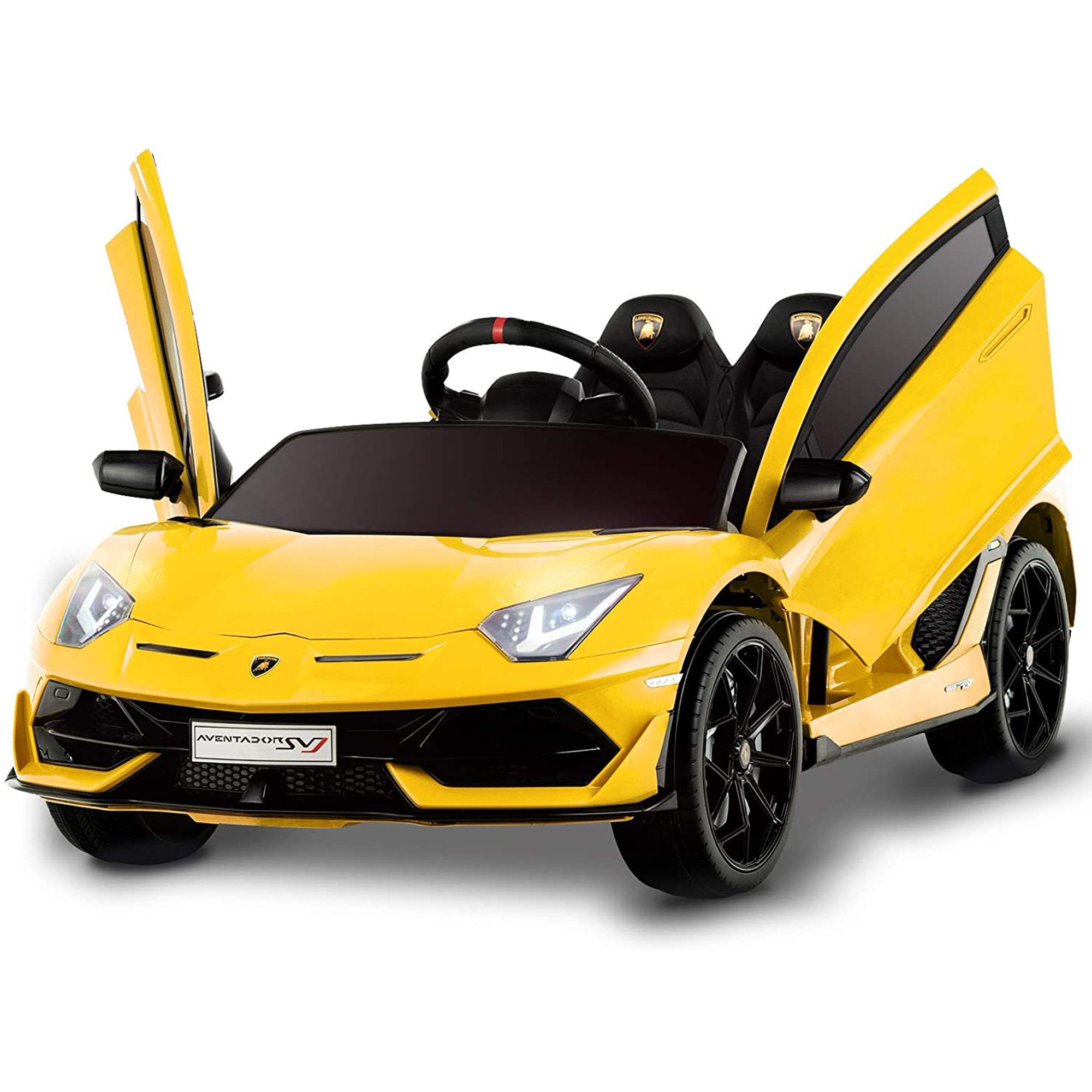 2023 Licensed 12V Lamborghini Aventador SVJ Kids Ride On 1 Seater Cars –  