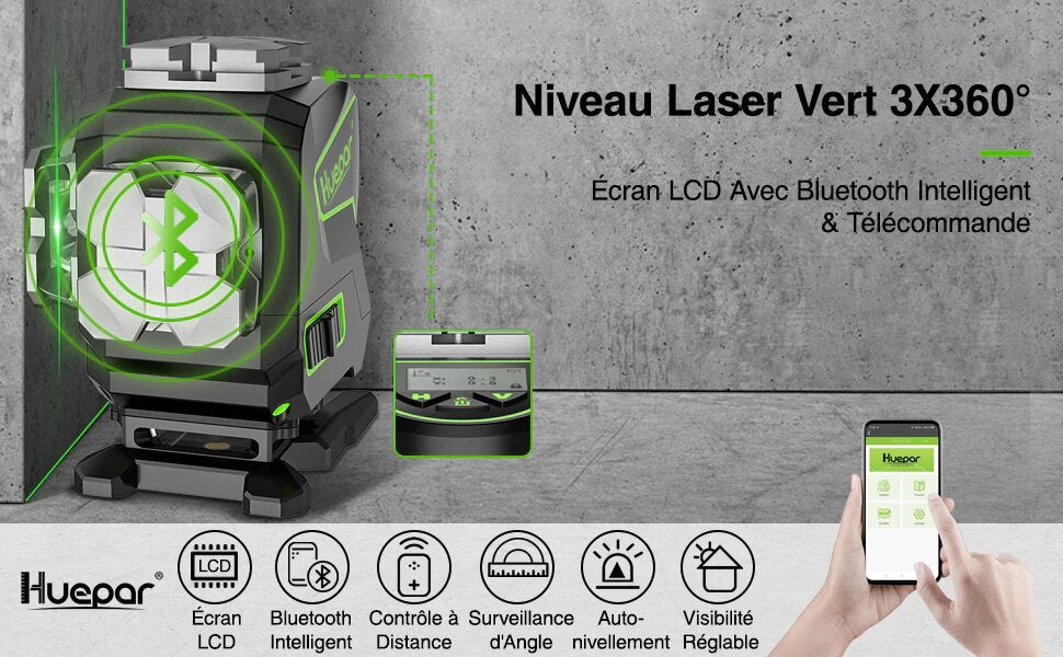 Niveau laser pour sol