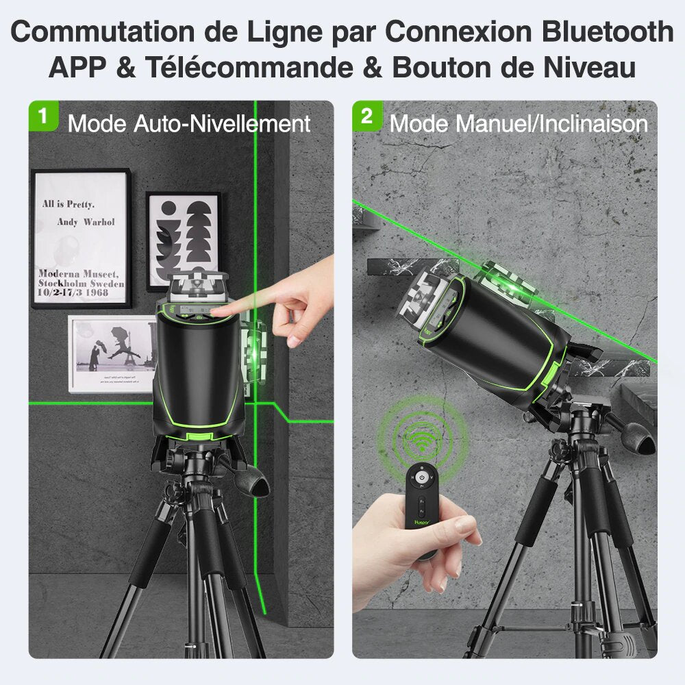 Niveau laser pour sol : Contrôlez votre 2