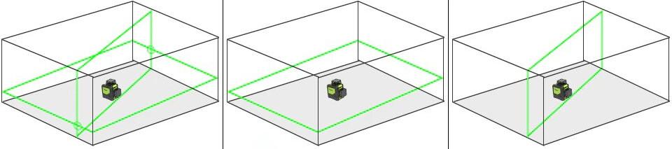 Nivellement du laser vert 902CG 2