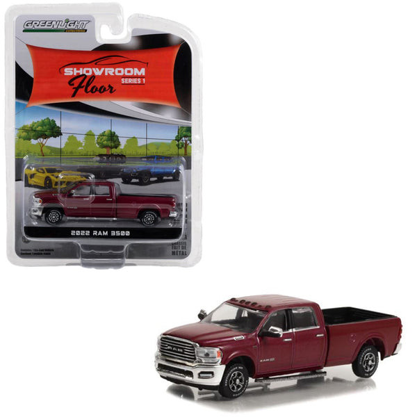 Greenlight 1:64 2021 RAM 2500, Burgundy: 10 Years Of RAM Trucks Anniversary