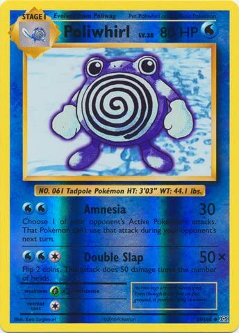 Xy Evolutions Poliwhirl Reverse Holo 024 108 Pokenord