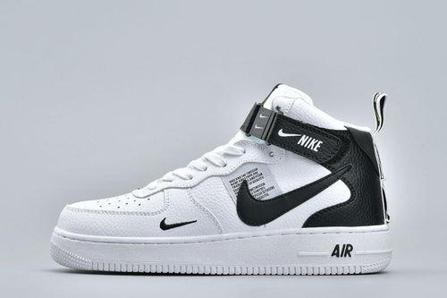 air force one mid utility white black