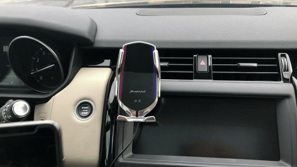 Automatic Clamping Wireless Charging Car Phone Holder – Gadgit Geek