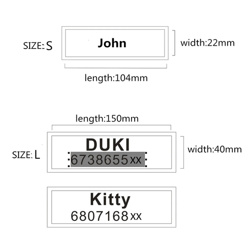 Custom Velcro Label/Patch