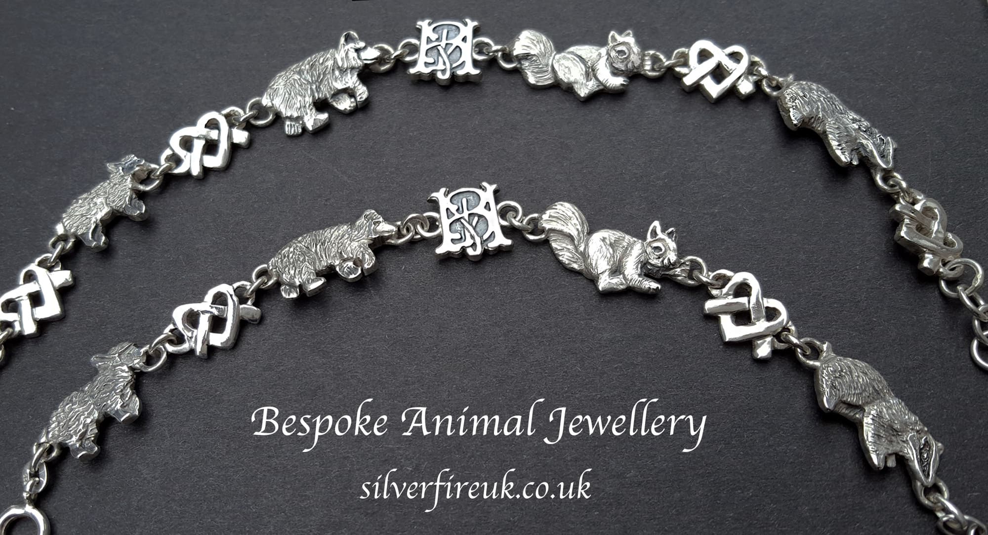 Bespoke Jewellery, Custom Made Animal Bracelets