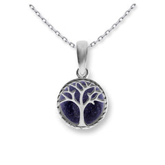 goldstone tree necklace