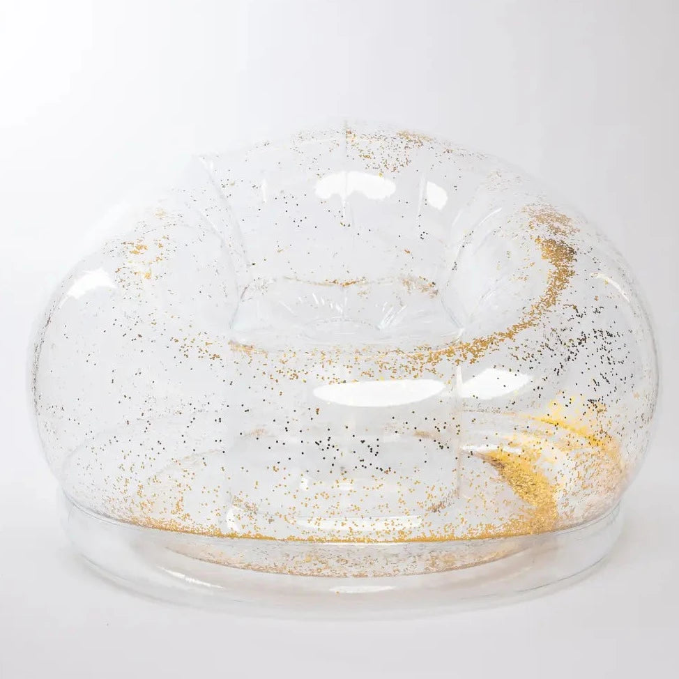 Inflatable Armchair with Glitter