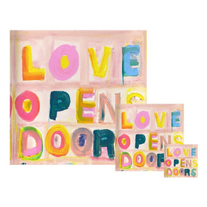 KERRI ROSENTHAL - Love Opens Doors Block of Love