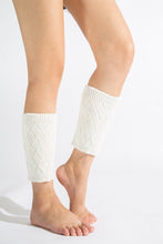 Load image into Gallery viewer, Autumn and winter knitted warm leg boots boot wool leggings rhombus line socks
