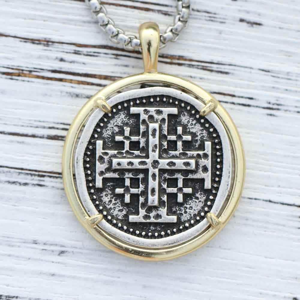 Jerusalem Cross Necklace | Templar Cross