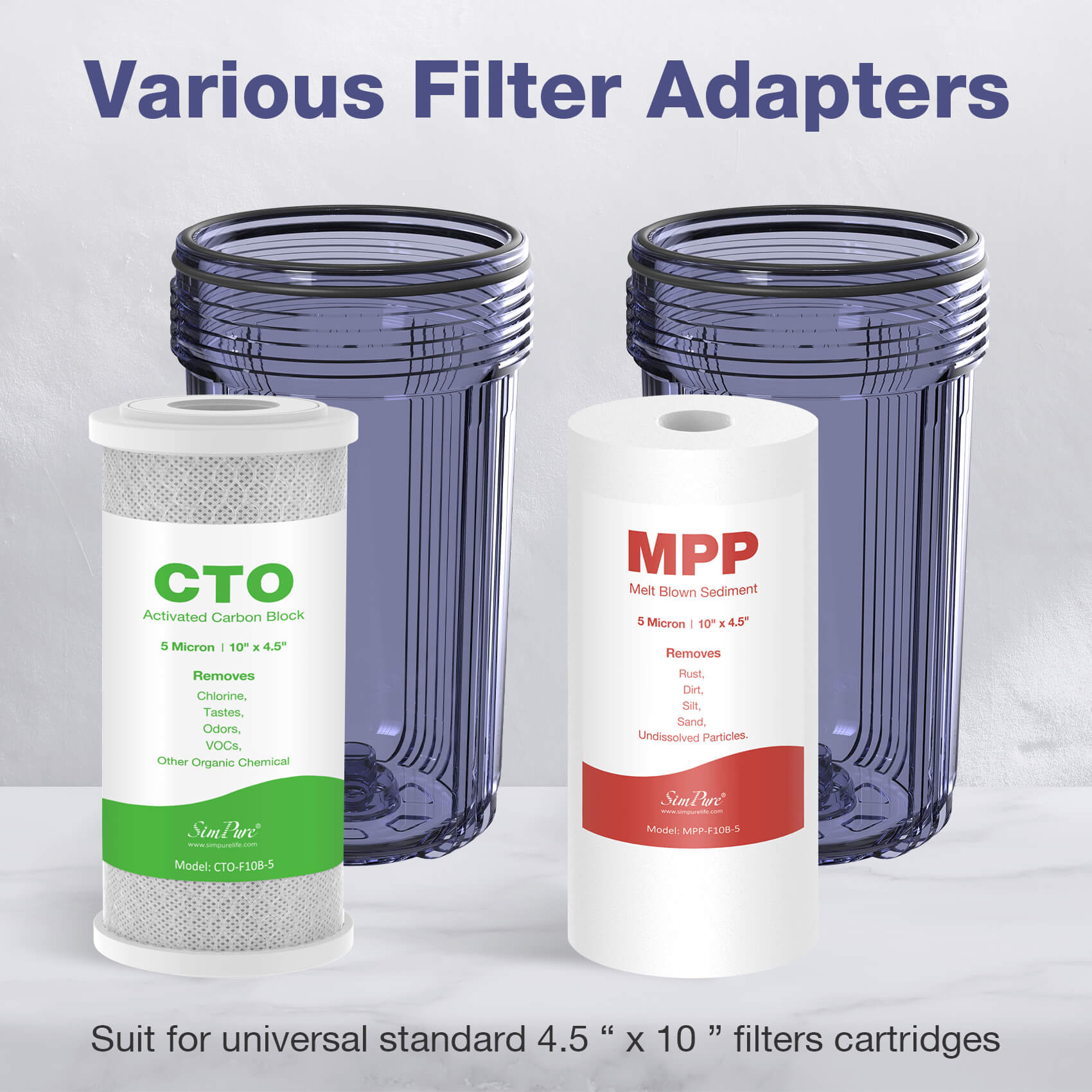 2 stage whole house water filter