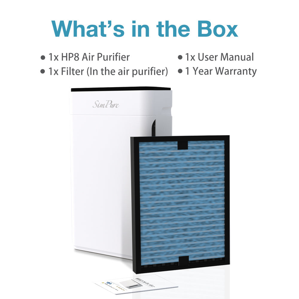 hp8 best air purifier for allergy