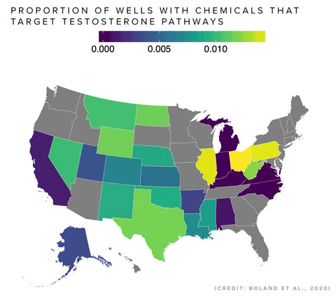 Toxic chemicals in US Water