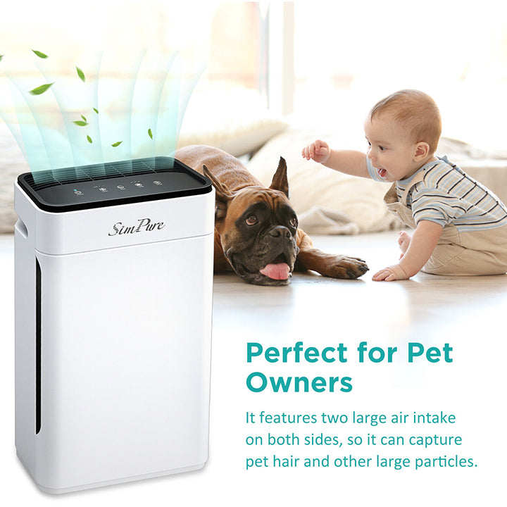 SimPure HP8 Air Purifier for Pet Urine Smell