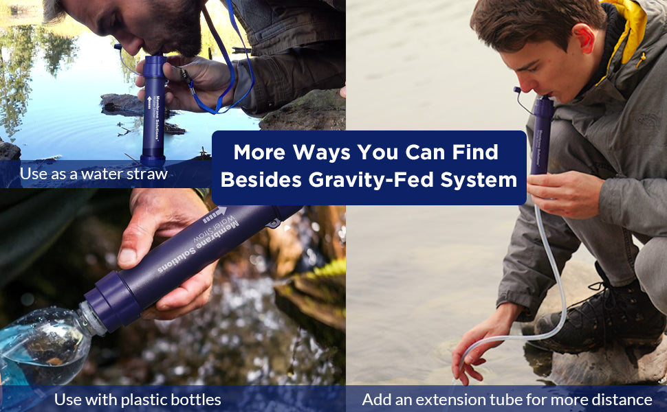 gravity fed water system