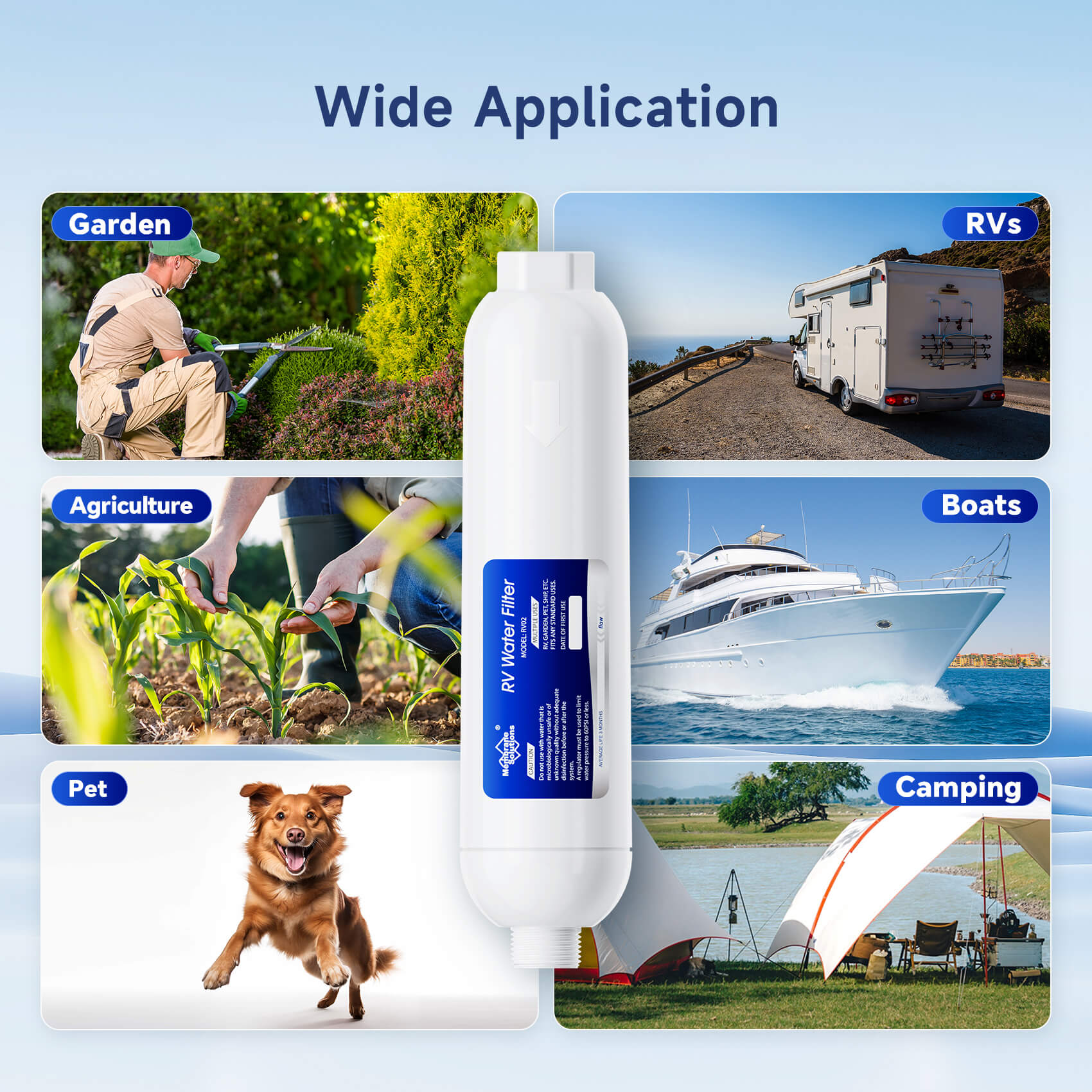 rv inline water filter