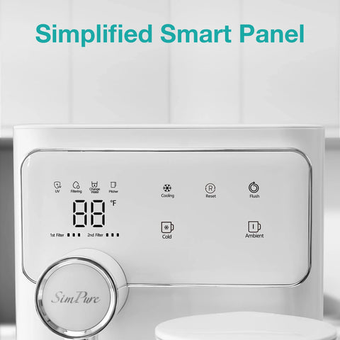 SimPure y10c ambient and cold water dispenser