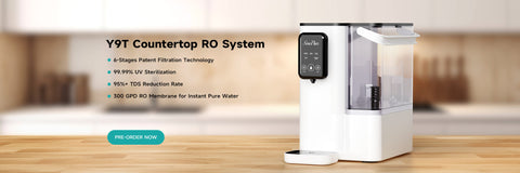 SimPure Y9T Portable Countertop Reverse Osmosis Water Filtration System